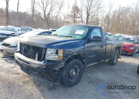 2010 Chevrolet Silverado 1500 Work Truck из США, поврежденный, VIN 1GCPKPE02AZ133253